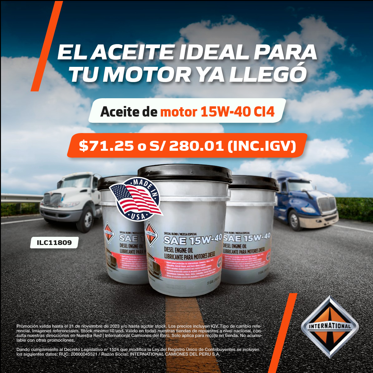 aceite ilc11809 final ck4 balde il