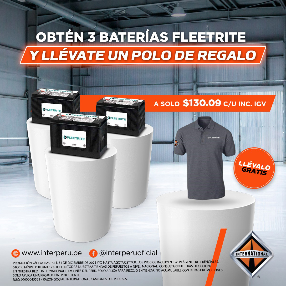 baterias polo pique dic m