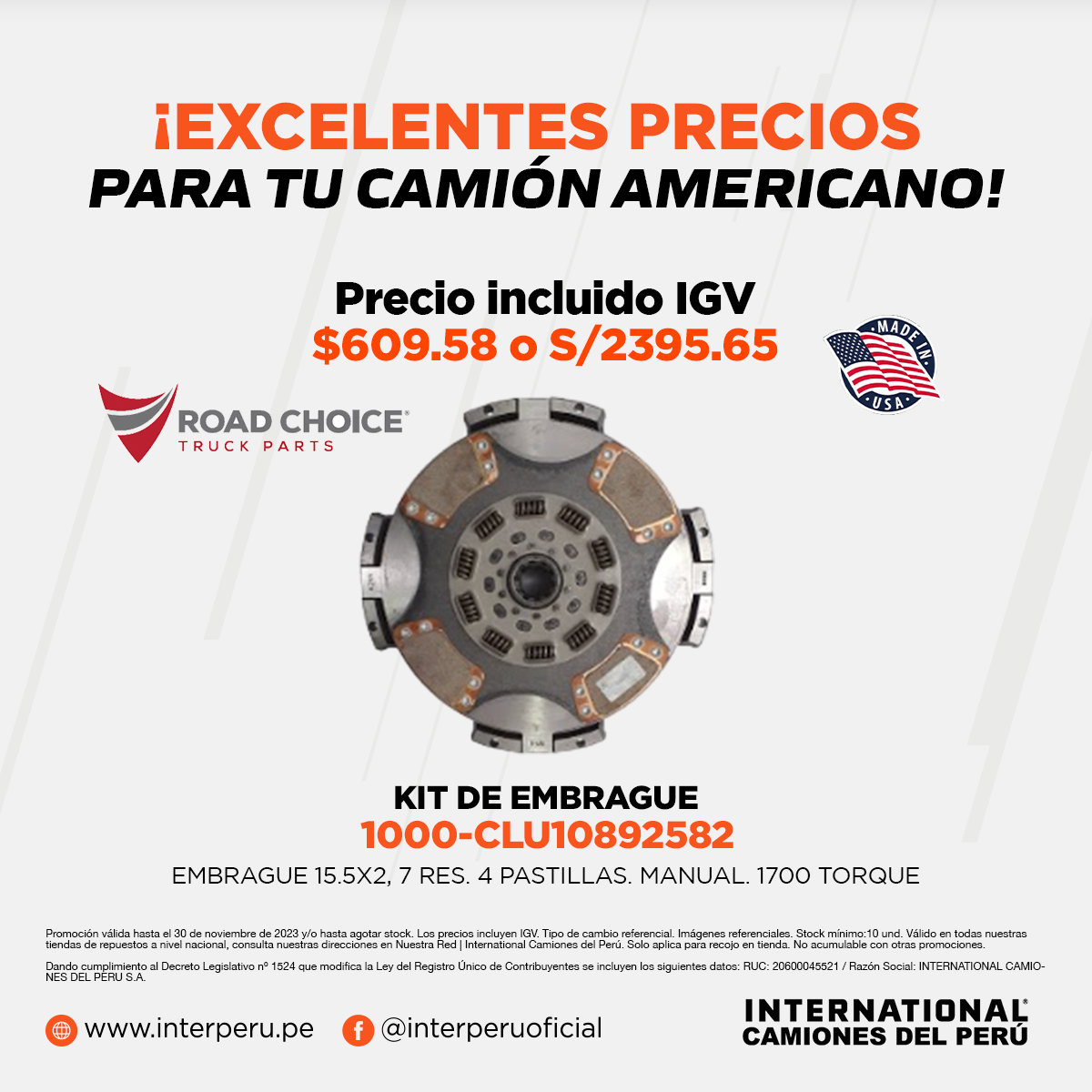 promo embrague 15